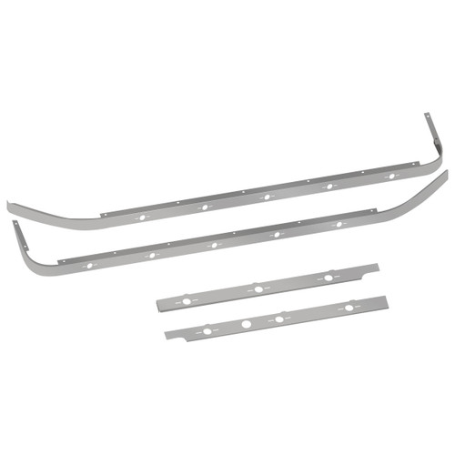 Trux TP-10138 - Cab & 80" Sleeper Kit Underbody Exhaust 16 x Slotted Holes for Peterbilt 579 Long Hood/567 SBA