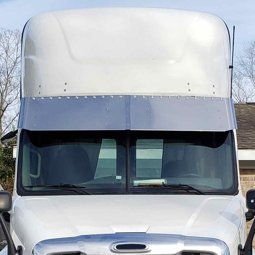 Trux TSUN-F37 - 16" Day Cab Sun Visor with 22 x 3/4" Holes for Freightliner Cascadia (2008-2014)