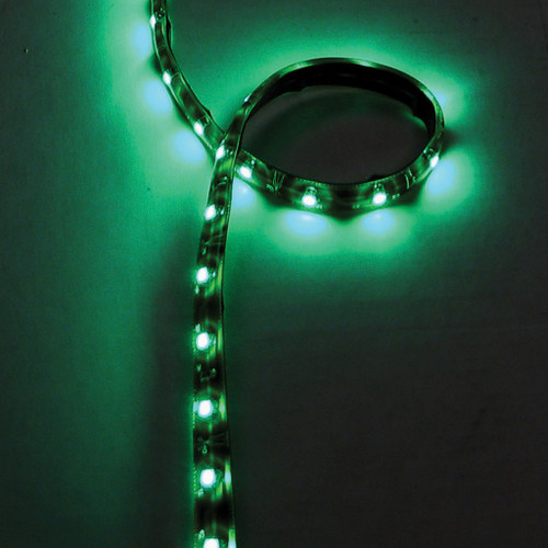 Trux TB-F2G - 16' Clear Green Flexible LED Roll 18 Diodes Per Foot