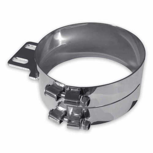 Trux TCLA-61 - 6" Wide Band Clamp with Straight Mounting Plate