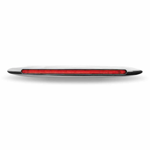 TLED-F17R 17" RED MARKER SLIM FLATLINE LED LIGHT - 24 DIODES