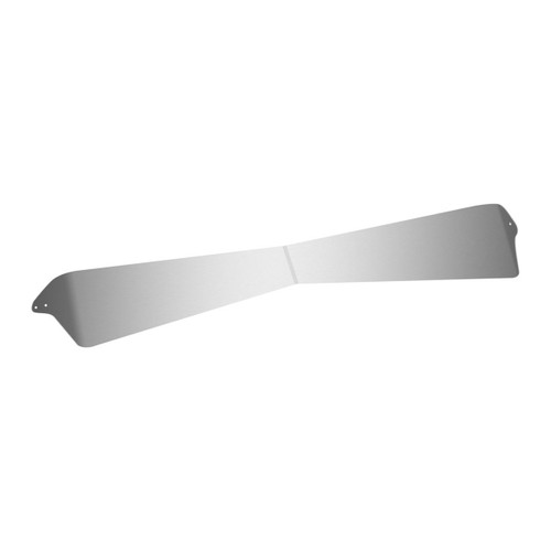 Trux TSUN-K6 - KW 13" Boltless Bowtie Curved Glass Sunvisor - Blank