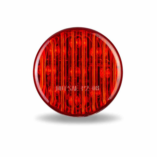 TLED-2R 2" RED MARKER ROUND LED LIGHT - 9 DIODES