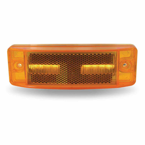 TLED-2X6RA 2" X 6" AMBER MARKER REFLECTORIZED LED TRAILER LIGHT - 8 DIODES