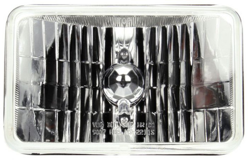 Truck-Lite 27011 - 4"x6" Rectangular Halogen One Bulb Headlight Kit, Glass Lens, Die-Cast Aluminum, 12V