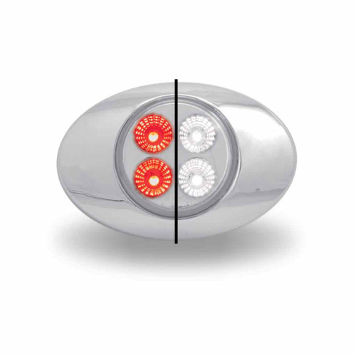 TLED-G2XRW RED MARKER TO WHITE AUXILIARY GENERATION 2 LED LIGHT - 4 DIODES