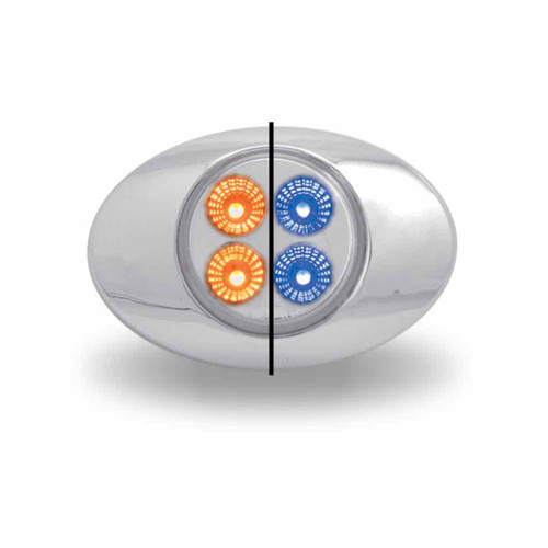 TLED-G2XAB AMBER MARKER TO BLUE AUXILIARY GENERATION 2 LED LIGHT - 4 DIODES