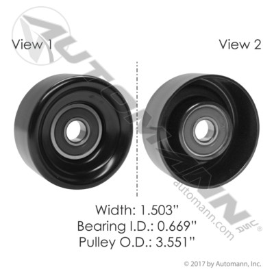 816.50010 CONTINENTAL ELITE PULLEY