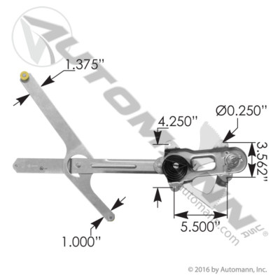 HLK2091 GMC WINDOW REGULATORMANUALLH