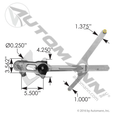 HLK2092 GMC WINDOWREGULATORMANUAL RH