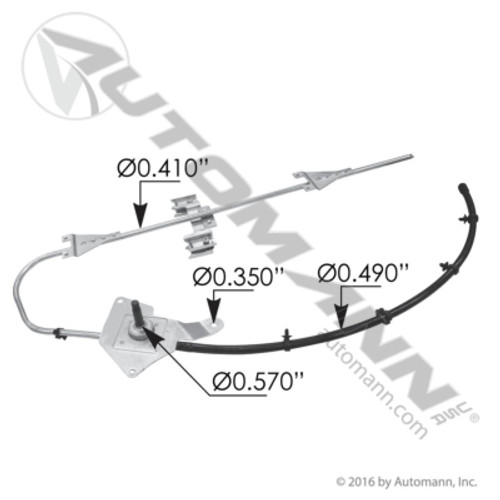 HLK2094 FRTLNR WINDOW REGULATOR RH