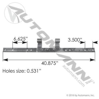 HLK2137 FREIGHTLINER HOOD CROSS BAR