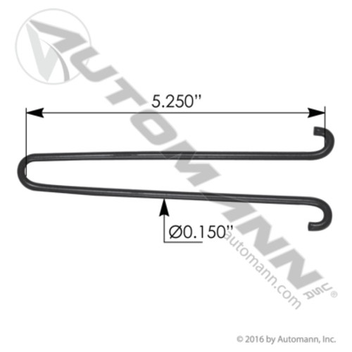 HLK2170 IH NAVISTAR HOOD CABLESPRING