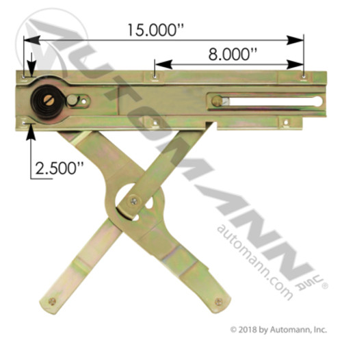 HLK6231 MACK WINDOW REGULATOR LH