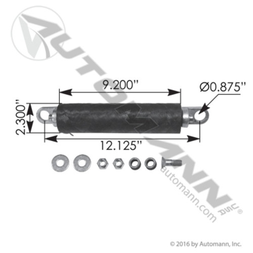 KP20531 FONTAINE 5TH WHEEL AIR CYLINDER