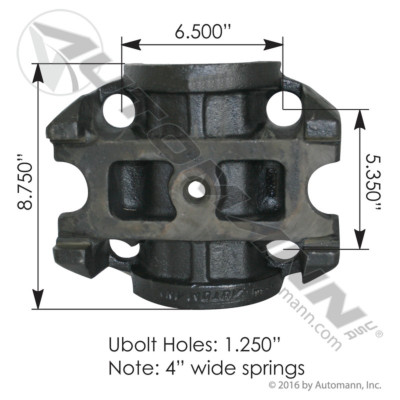M1145 MACK REAR SPRING TRUNNION ASSEMBLY