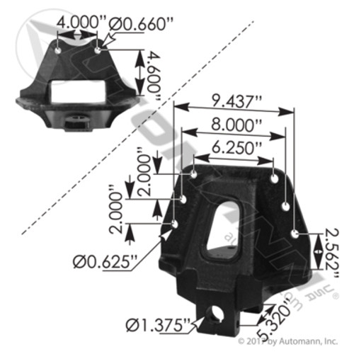 M1178 HENDRICKSON SPRING HANGER