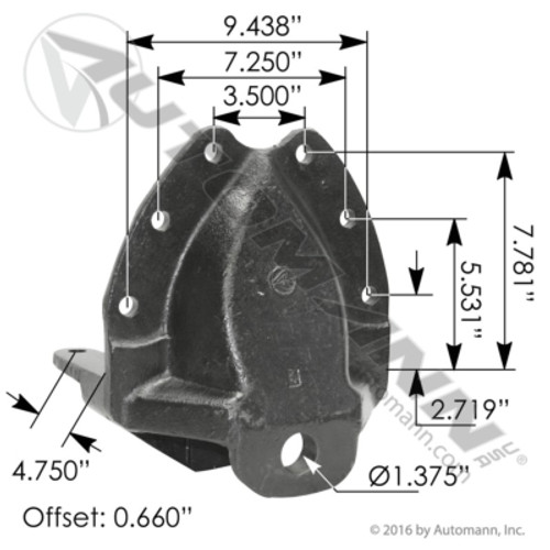 M1294 IH NAVISTAR SPRING HANGER