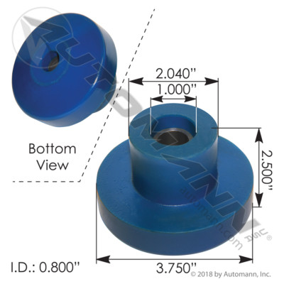M17406UB KENWORTH MOTOR MOUNT BUSHING