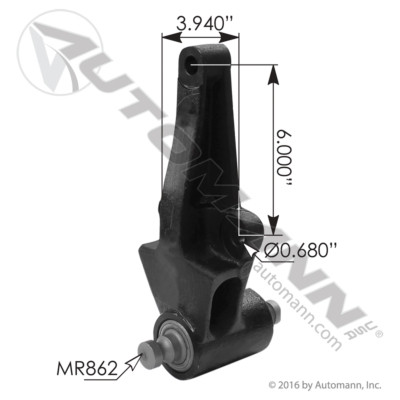 AUTOMANN M1818 Kenworth Shackle Hanger