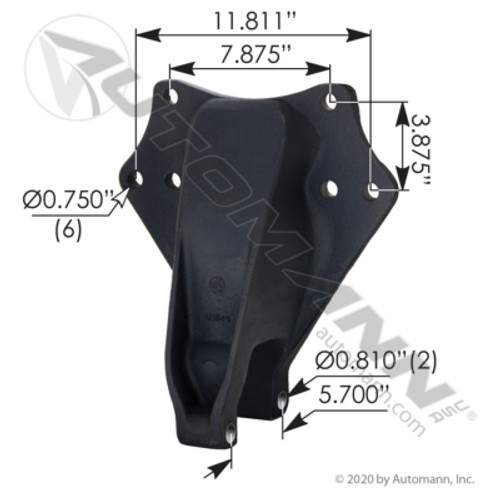 M1849 FREIGHTLINER SPRING HANGER