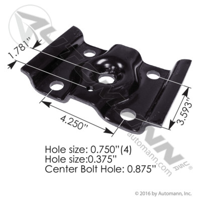 M1913 FORD VAN U BOLT PLATE PAD