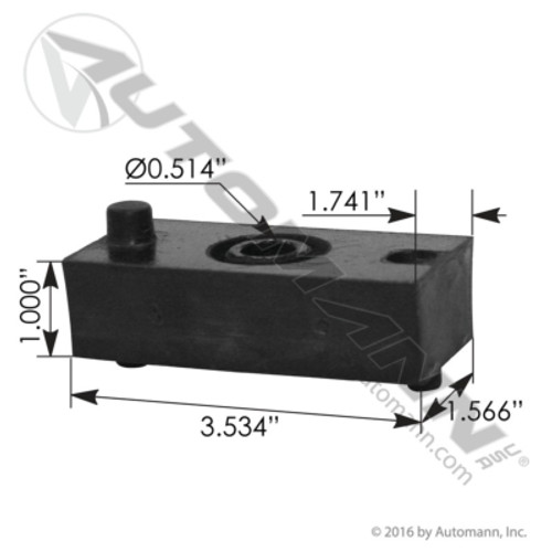 M203057 IH NAVISTAR RADIATOR MOUNT