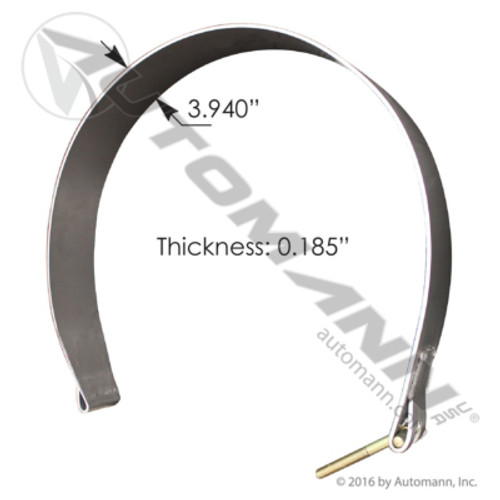 M203127 PETERBILT FUEL TANK STRAP 23"