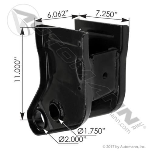 M21457 HUTCH FRONT STRADDLE MOUNT HANGER