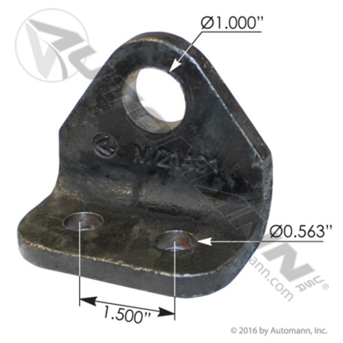 M21491 REYCO TORQUE ROD BRACKET END