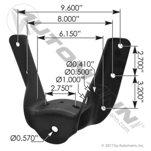 M2289 CHEVY GM C3500 YUKON SPRING HANGER