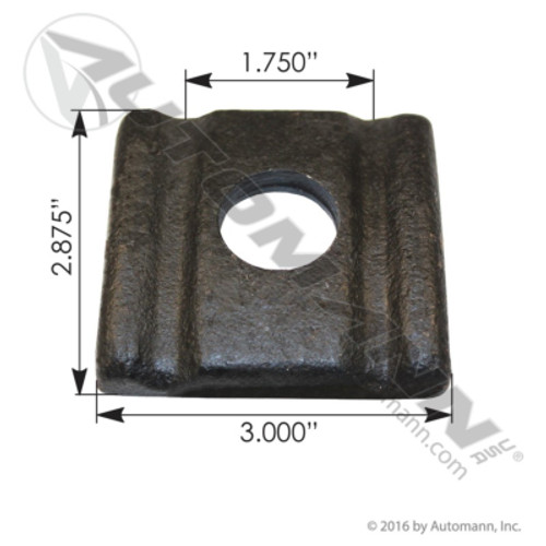 M502 GM CHEVY U BOLT TOP PLATE PAD