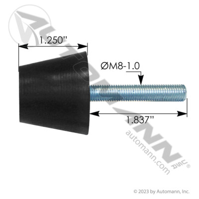 M59410 KENWORTH HOOD MOUNT BUSHING