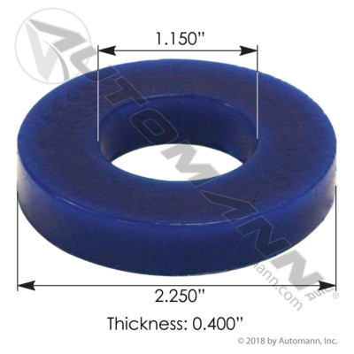 M59662UB KW POLY MOTOR MOUNT WASHER