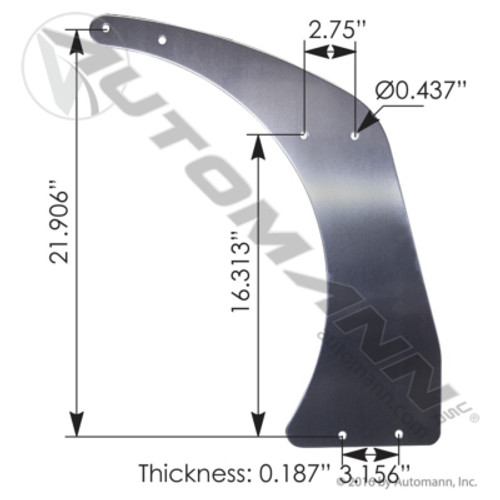 M75679 PETERBILT FUEL TANK BRACKET