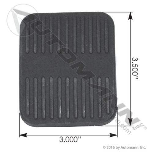 M75754 PETERBILT BRAKE PEDAL PAD