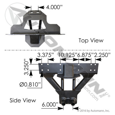 M80921 CHALMERS TRIANGULAR FRAME LH