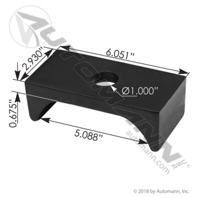 M8142 FRUEHAUF SPRING SEAT 5" SQUARE