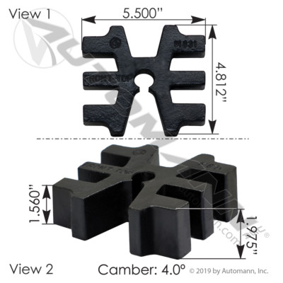 M831 PETERBILT FRONT SPRINGSPACER