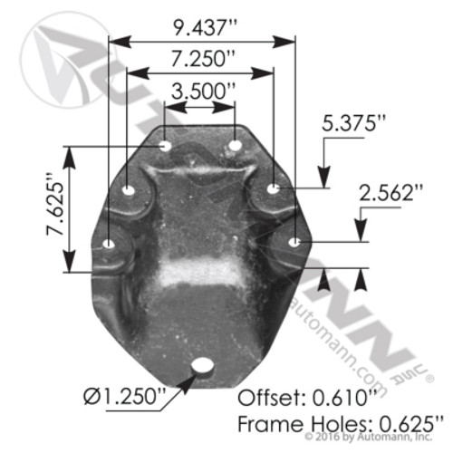 M916 HENDRICKSON SPRING HANGER