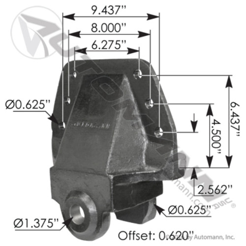 M986 HENDRICKSON SPRING HANGER
