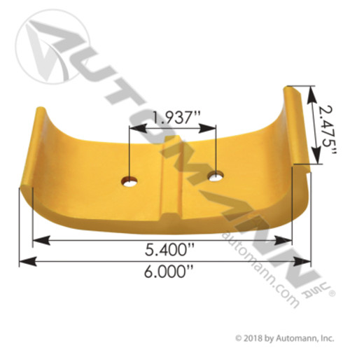 MFL27 FREIGHTLINER SPRING WEAR PAD