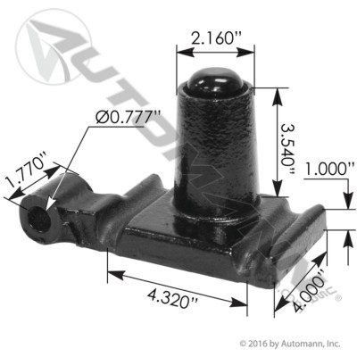 MFL46214 FREIGHTLINER U BOLT PLATE RH