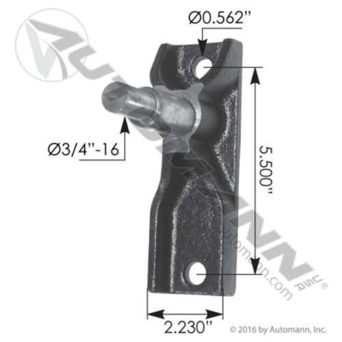 MFL46219 FREIGHTLINER SHOCK BRACKET LH RH