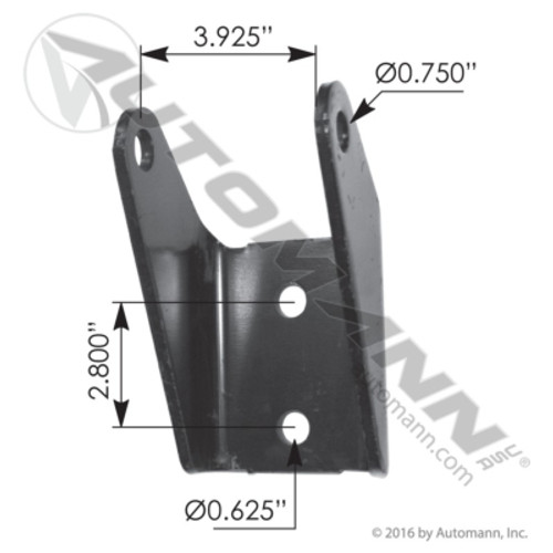 MFL46613 FREIGHTLINER SHOCK BRACKET