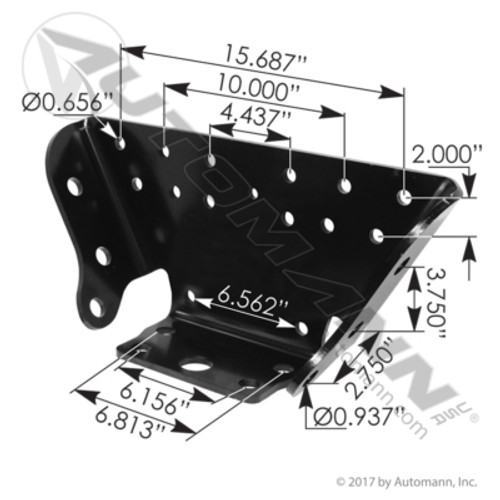 MHS6454 OUTER FRAME BRACKET HENDRICKSON