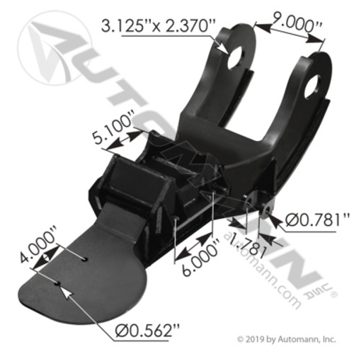 MHT883 HENDRICKSON Y BEAM LH ROAD