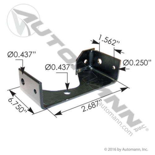 MK16993 KENWORTH SHOCK BRACKET RH