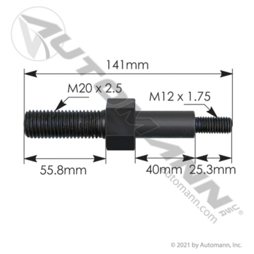 MK17009 KENWORTH SHOCK MOUNT STUD