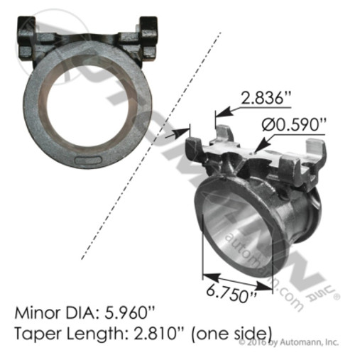 MVT32 VOLVO VN TRUNNION